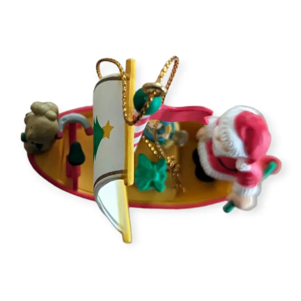 Vintage 1991 Santa's Best Smooth Sailing First Edition Ornament